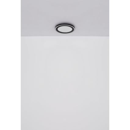 Globo - LED taklampa LED/24W/230V 4000K diameter 34 cm svart