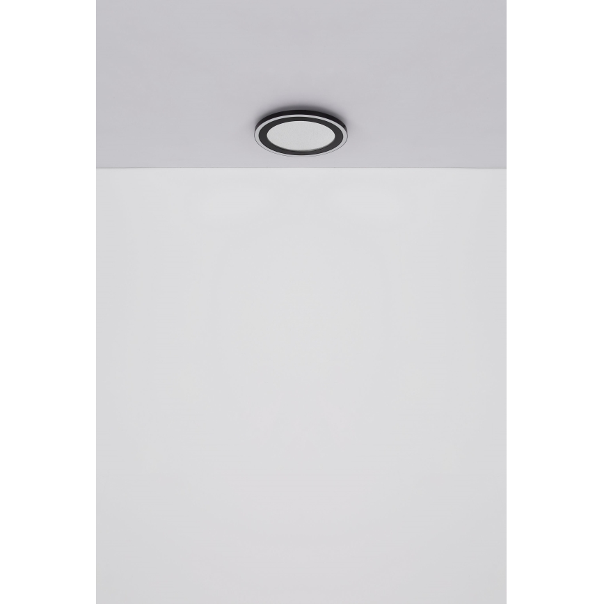 Globo - LED taklampa LED/24W/230V 4000K diameter 34 cm svart