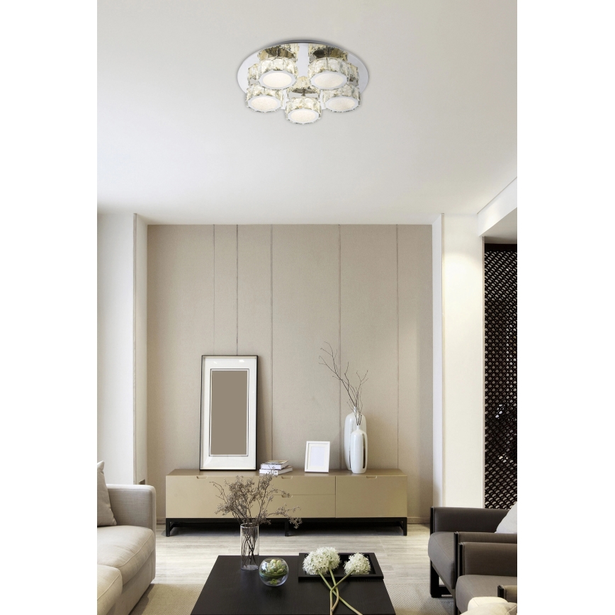 Globo - LED Dimbar taklampa LED/40W/230V 4000K diameter 40 cm