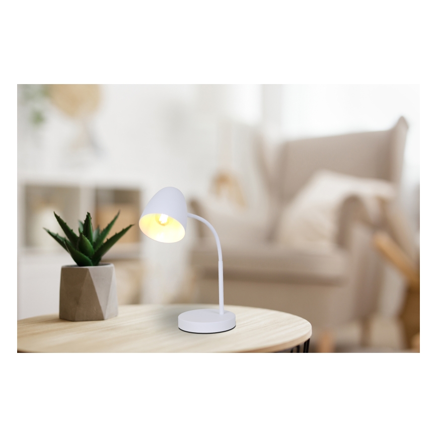 Globo - Bordslampa 1xE14/25W/230V vit