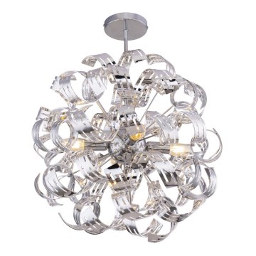 Globo 51505-4D - Hängande Ljuskrona LUGGO 4xE14/40W/230V