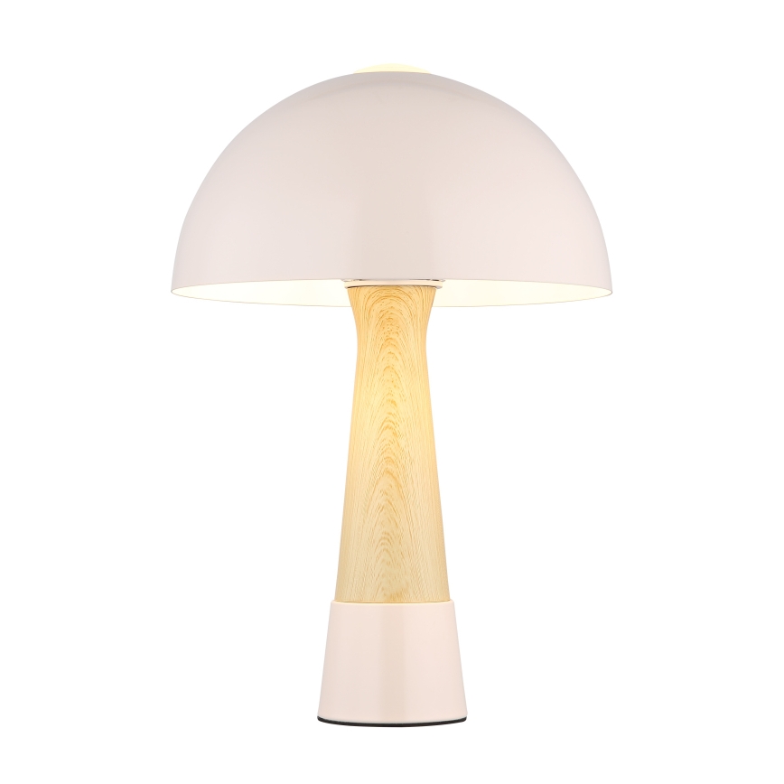 Globo - Bordslampa 1xE27ILLU/40W/230V beige