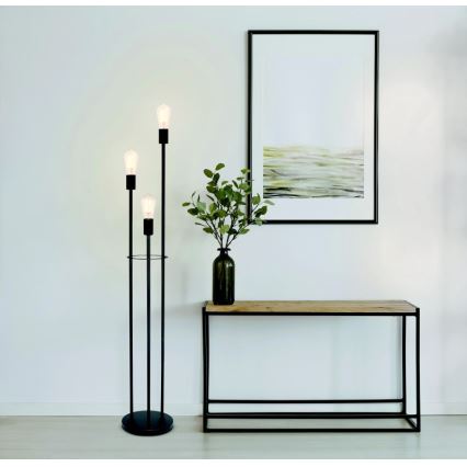 Globo 54008-3S - Golvlampa MARTHA 3xE27/60W/230V