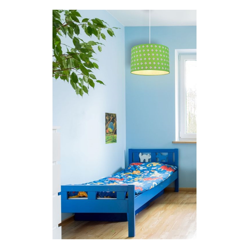 Globo 54009H - Ljuskrona med snöre Barn LEMMI 1xE27/40W/230V