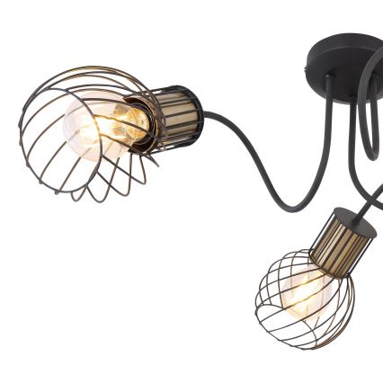 Globo 54013-3 - Ljuskrona ARGUSTO 3xE27/40W/230V