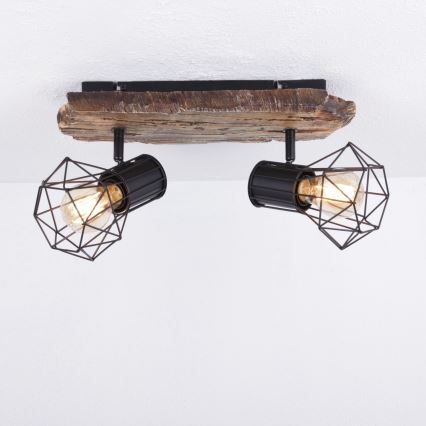 Globo - Spotlampa 2xE27/60W/230V