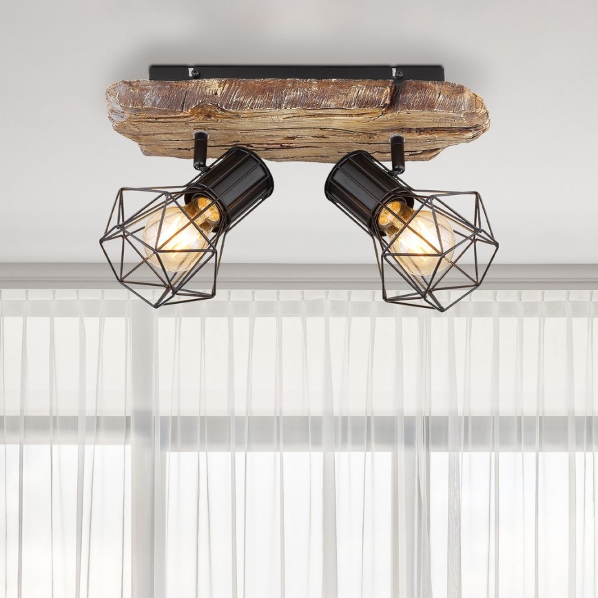 Globo - Spotlampa 2xE27/60W/230V