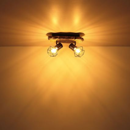 Globo - Spotlampa 2xE27/60W/230V