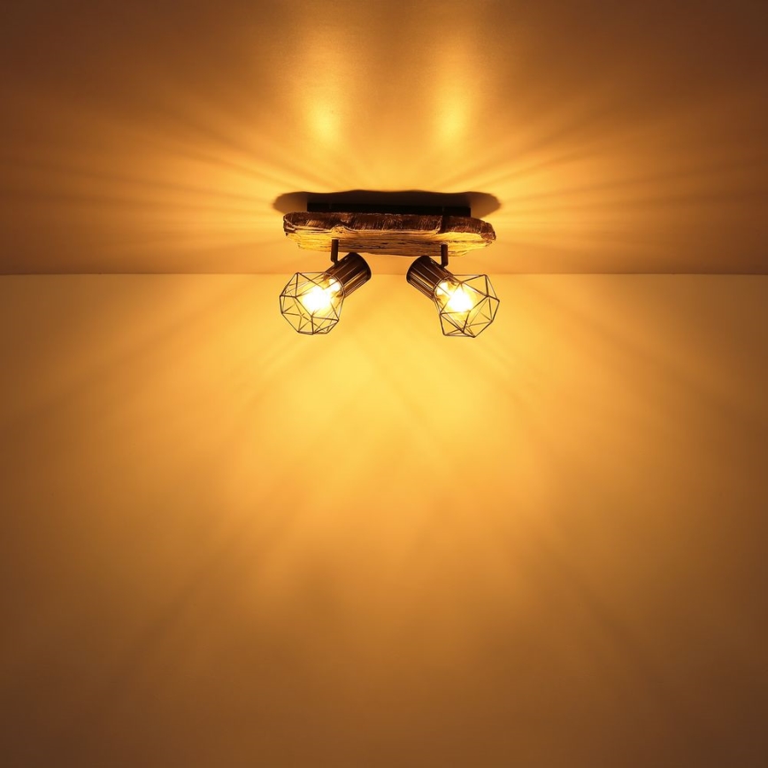 Globo - Spotlampa 2xE27/60W/230V