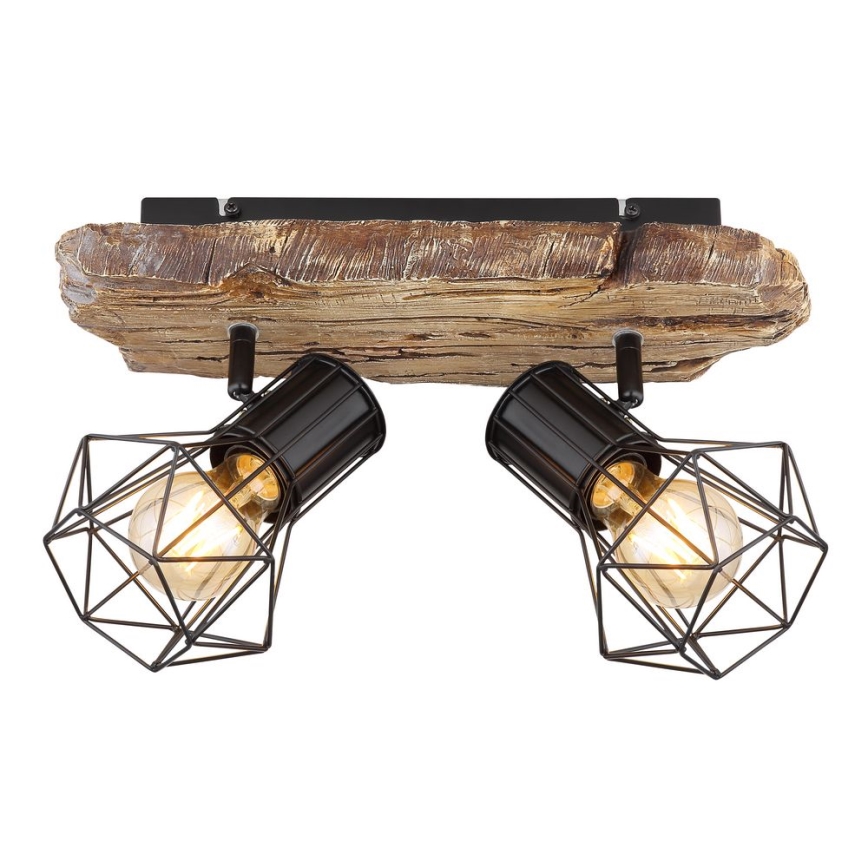 Globo - Spotlampa 2xE27/60W/230V