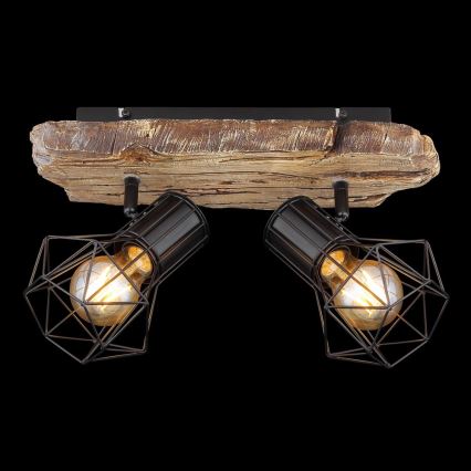 Globo - Spotlampa 2xE27/60W/230V