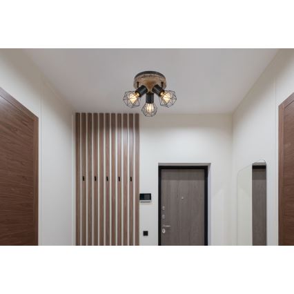 Globo - Spotlampa 3xE27/60W/230V