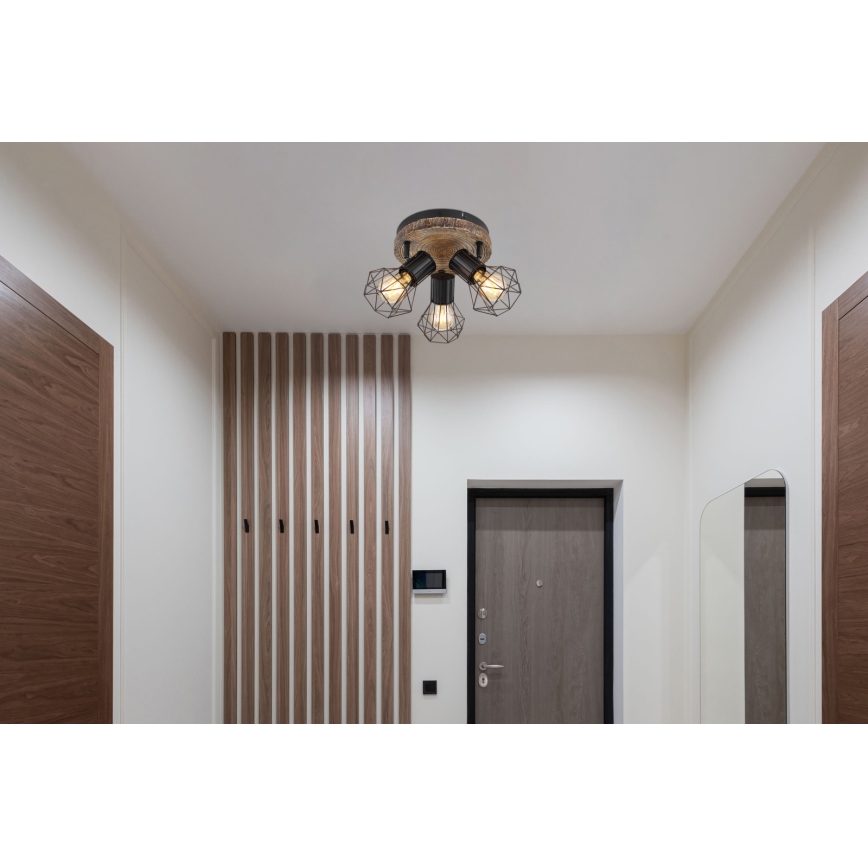 Globo - Spotlampa 3xE27/60W/230V