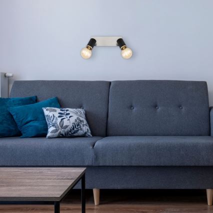 Globo - Spotlampa 2xE27/60W/230V