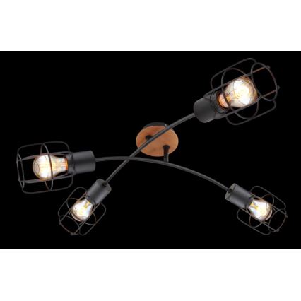 Globo - Ytmonterad taklampa 4xE27/40W/230V