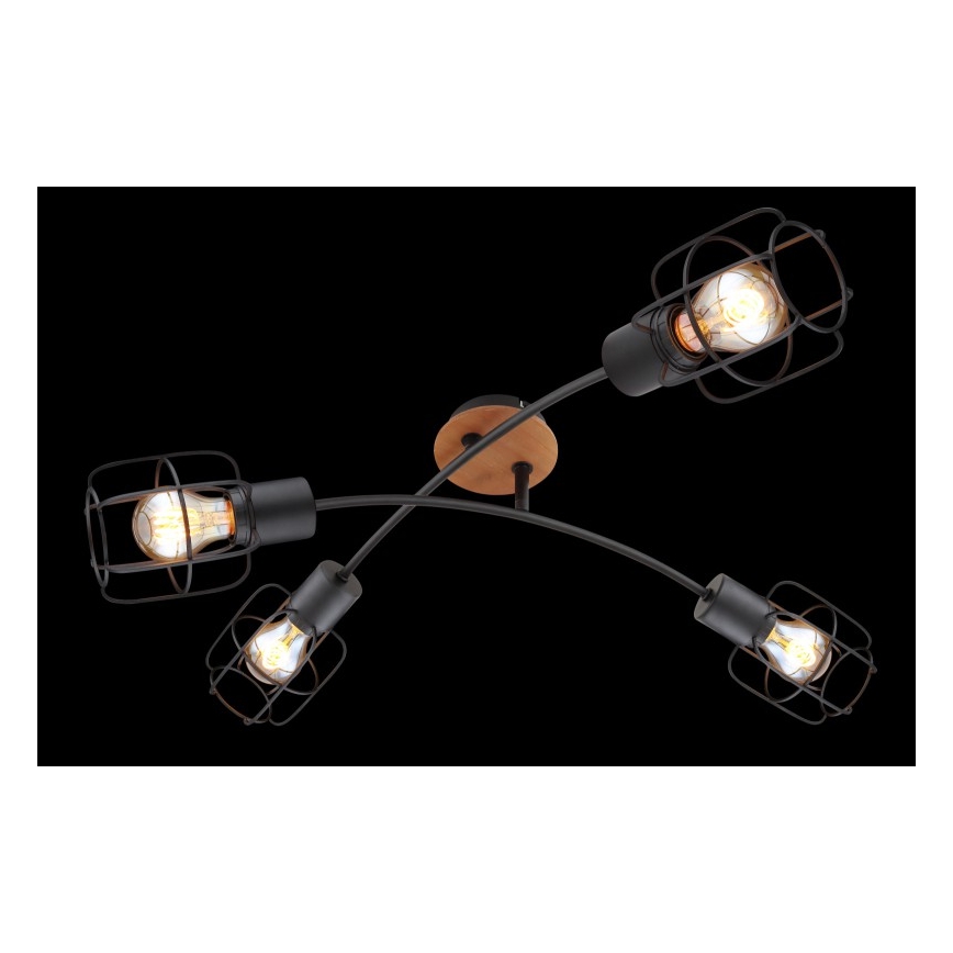 Globo - Ytmonterad taklampa 4xE27/40W/230V