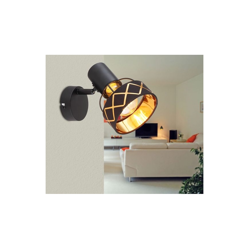 Globo 54040-1 - Väggspotlight BLANCA 1xE27/40W/230V