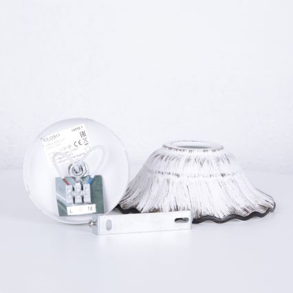 Globo 54050-1 - Väggspotlight JOWITA 1xE27/40W/230V