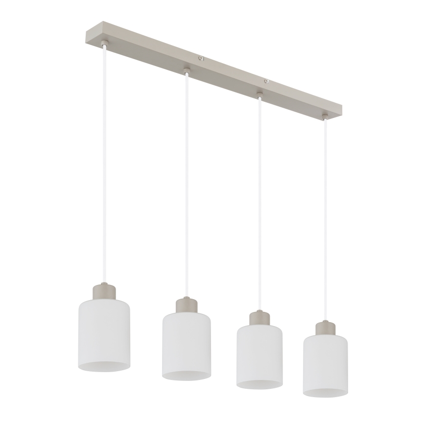 Globo - Takpendel med sladd 4xE27/40W/230V