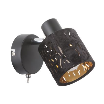 Globo 54121-1 - Väggspotlight TROY 1xE14/8W/230V