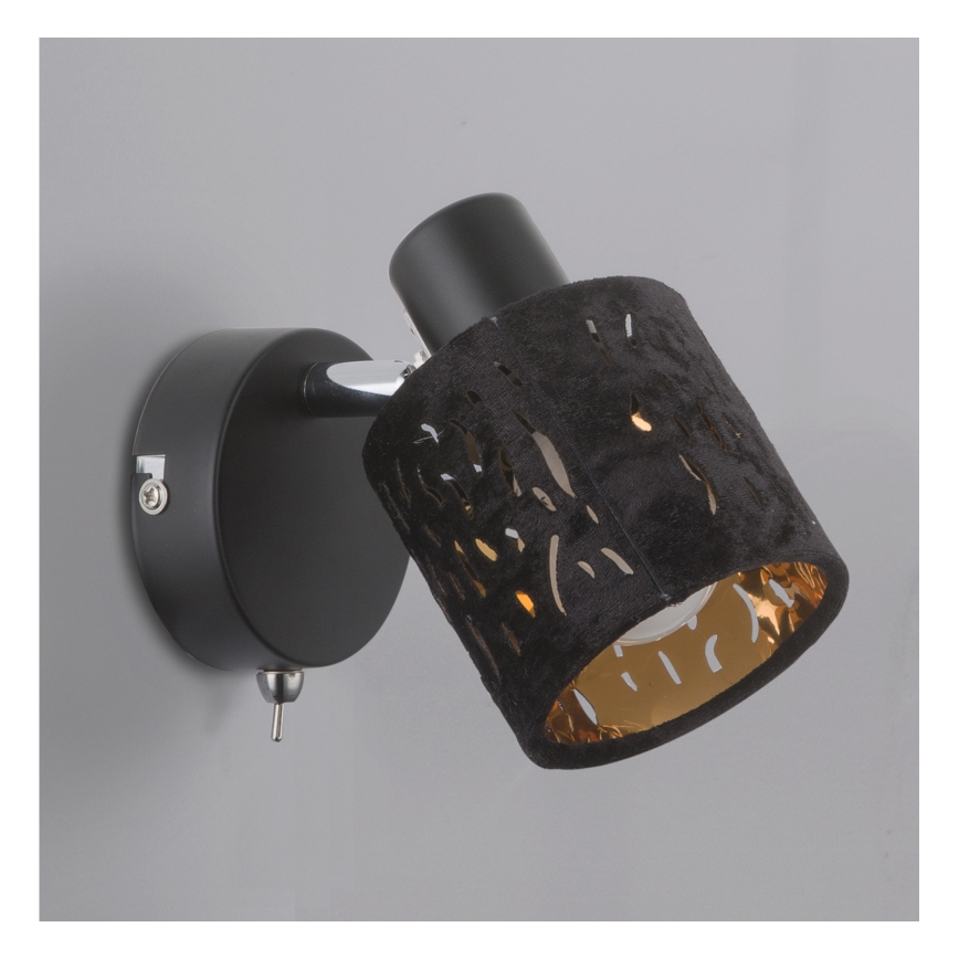 Globo 54121-1 - Väggspotlight TROY 1xE14/8W/230V