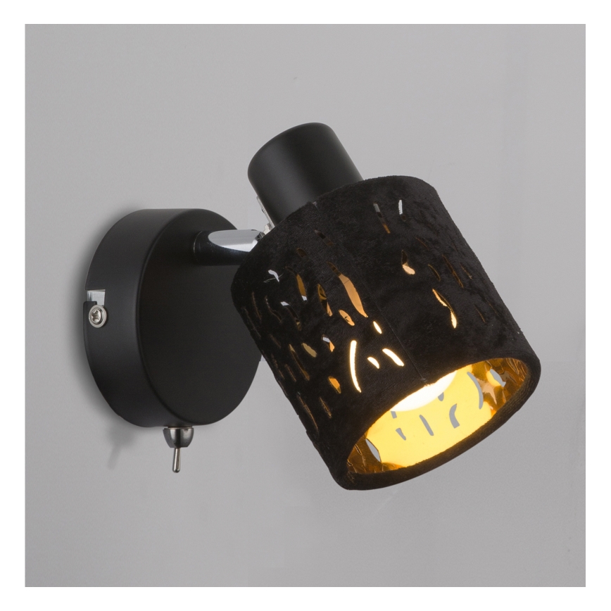 Globo 54121-1 - Väggspotlight TROY 1xE14/8W/230V