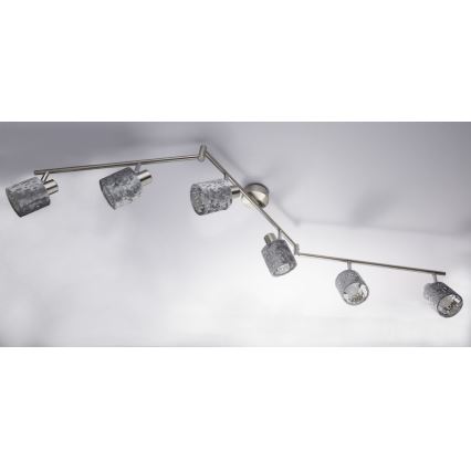 Globo 54122-6 - Spotlight ALYS 6xE14/8W/230V