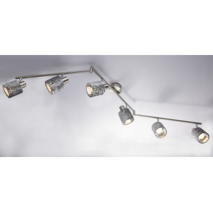 Globo 54122-6 - Spotlight ALYS 6xE14/8W/230V