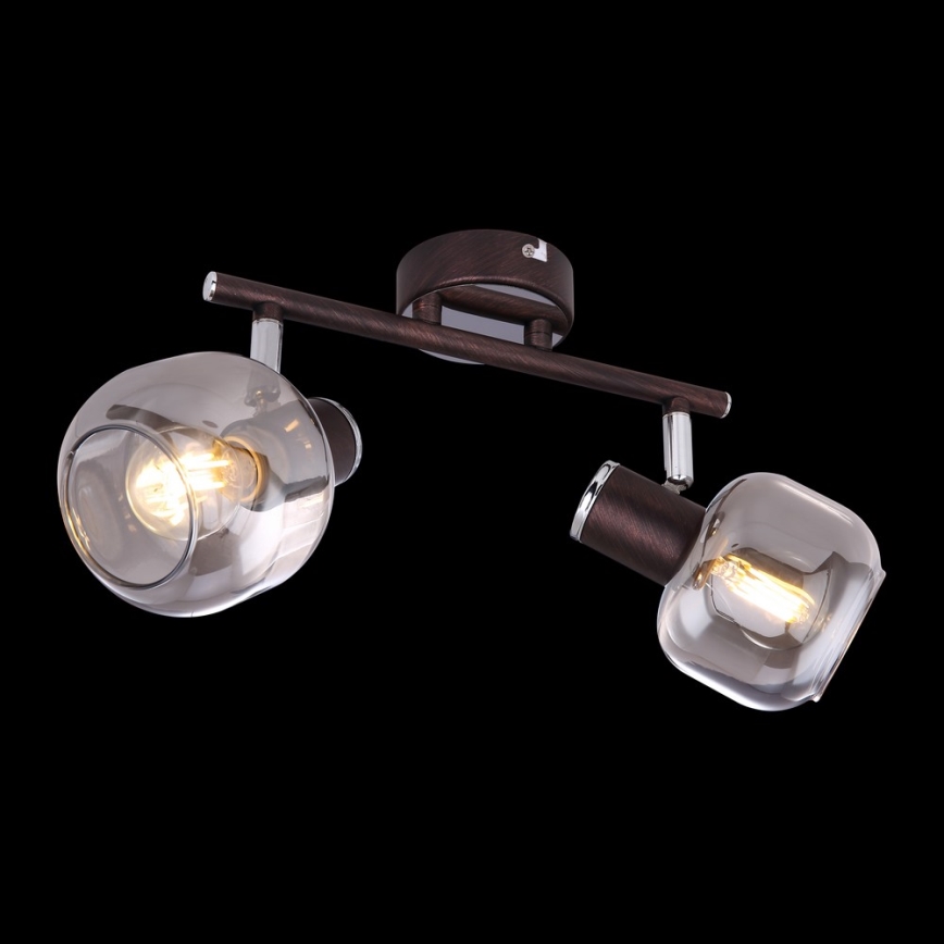 Globo 54303-2 - Spotlight PALLO 2xE14/40W/230V