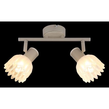Globo - Spotlampa 2xE14/40W/230V