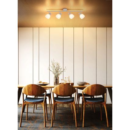 Globo - Spotarmatur 4xE14/40W/230V