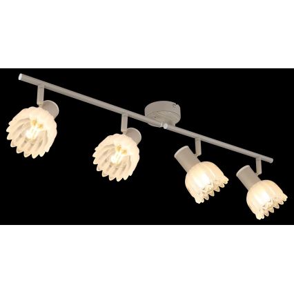 Globo - Spotarmatur 4xE14/40W/230V