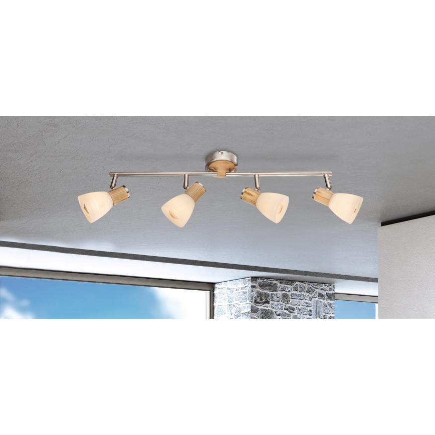 Globo - Spotlight 4xE14/40W/230V ask