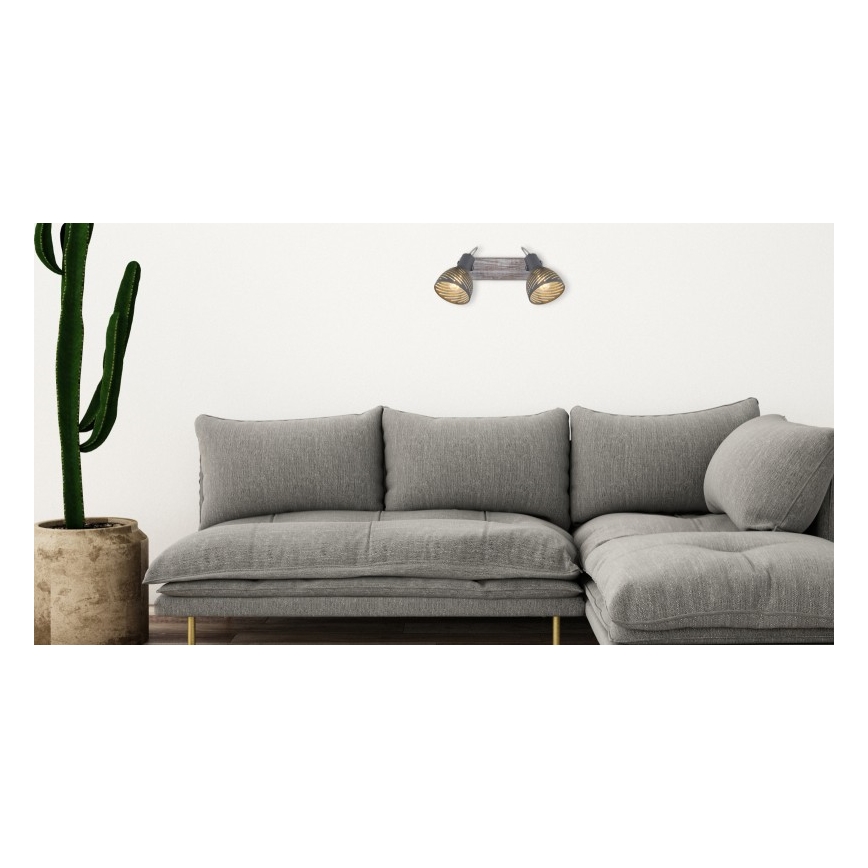 Globo - Spotlight  2xE27/40W/230V