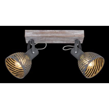 Globo - Spotlight  2xE27/40W/230V