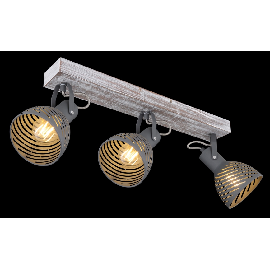 Globo - Spotlight  3xE27/40W/230V