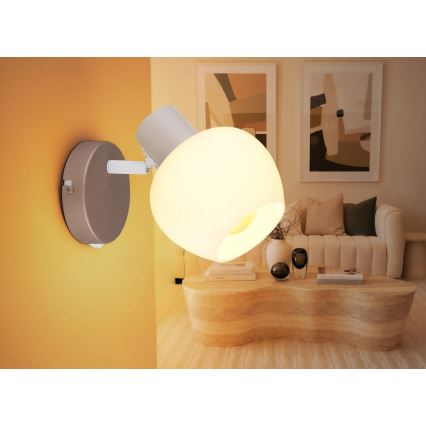Globo - Väggspotlight 1xE27/40W/230V