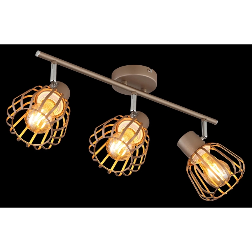 Globo - Spottlampa 3xE27/40W/230V