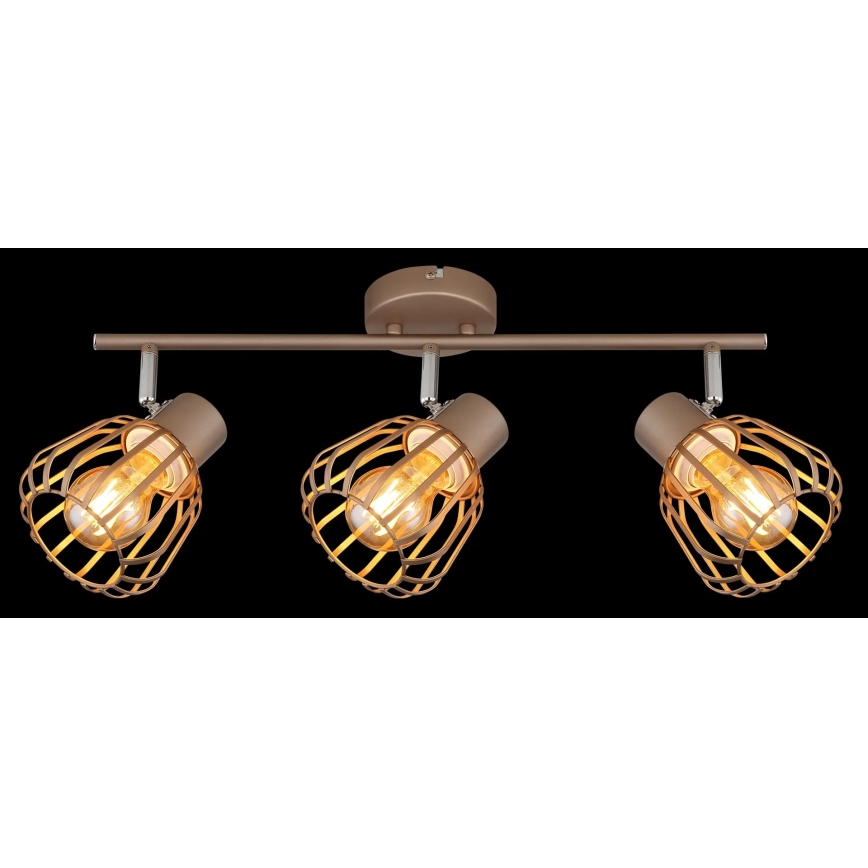 Globo - Spottlampa 3xE27/40W/230V