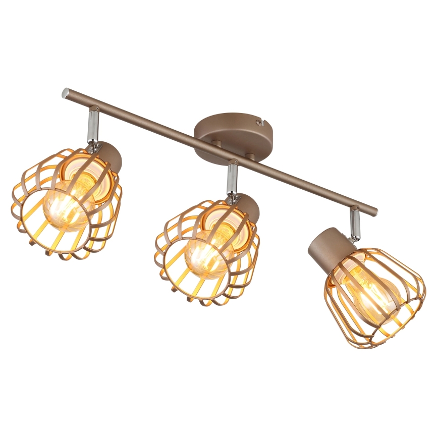 Globo - Spottlampa 3xE27/40W/230V