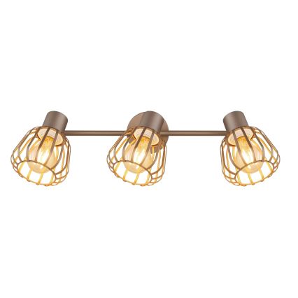 Globo - Spottlampa 3xE27/40W/230V