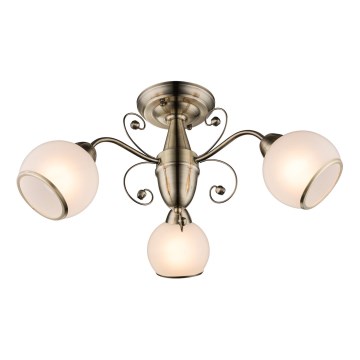 Globo 54713-3D - Takbelysning COMODORO I 3xE14/40W/230V