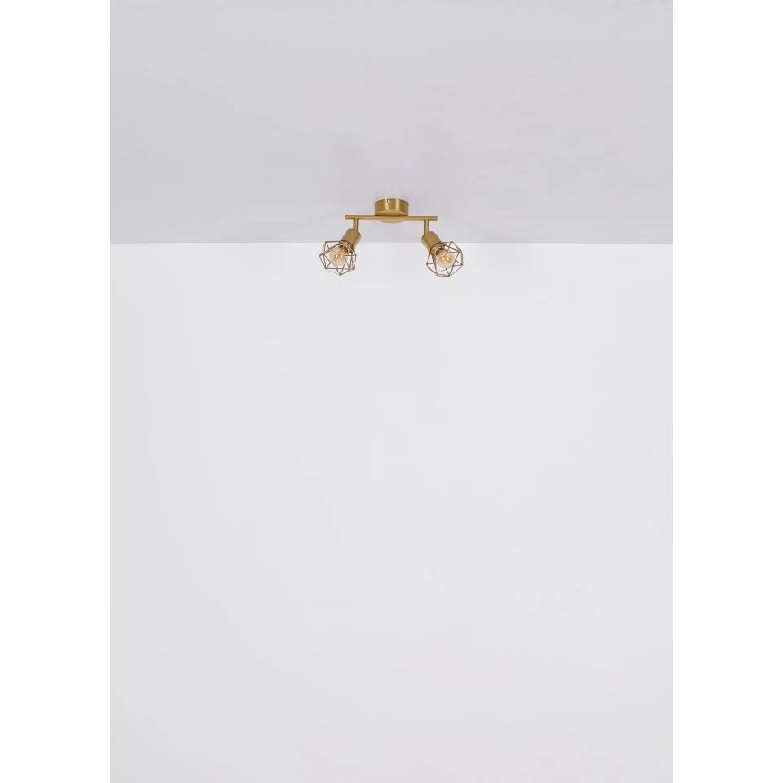 Globo - Spotlight 2xE14/40W/230V guld