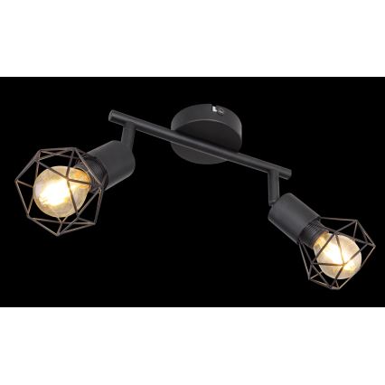 Globo 54802S-2 - Spotlight XARA 2xE14/40W/230V