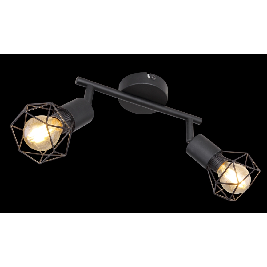 Globo 54802S-2 - Spotlight XARA 2xE14/40W/230V