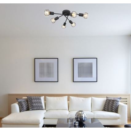 Globo 54802S-6 - Ljuskrona XARA 6xE14/40W/230V