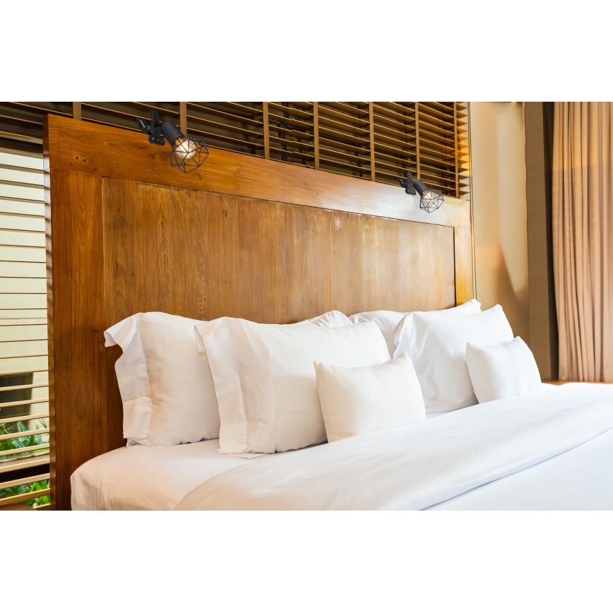 Globo - Vägglampa med klämma 1xE14/40W/230V svart