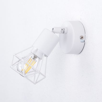 Globo 54802W-1 - Väggspotlight XARA 1xE14/40W/230V