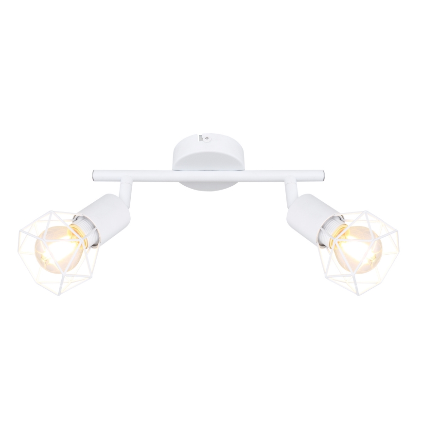 Globo 54802W-2 - Spotlight XARA 2xE14/40W/230V