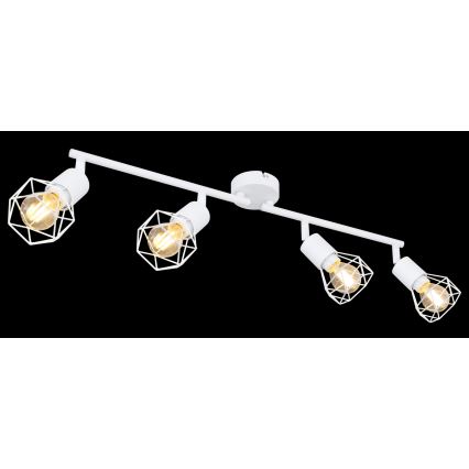 Globo 54802W-4 - Spotlight XARA 4xE14/40W/230V